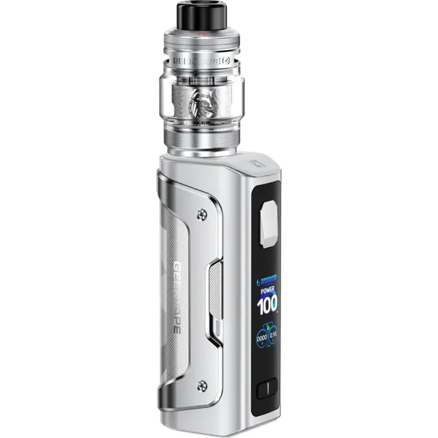 Aegis Solo 5 100W & Z Subohm Tank 5 5.5ml Kit - GeekVape - Silver