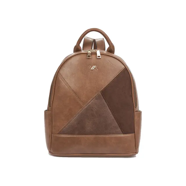 VERDE ΤΣΑΝΤΑ ΠΛΑΤΗΣ BACKPACK 16-0008901 ΚΑΦΕ