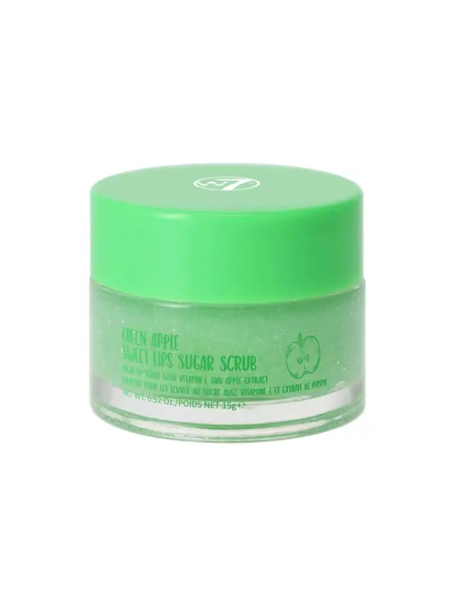 Sweet Lips Sugar Scrub Green Apple W7
