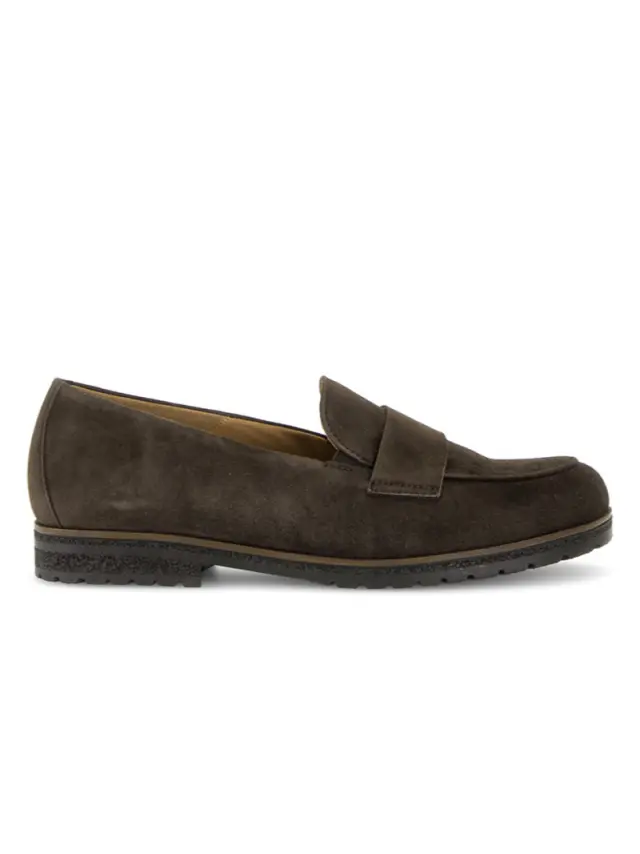 Gabor Μοκασίνια-Loafers Γυναικείο δέρμα Nubuck Καφέ GAB/400501 005-MOCCA - 36 3