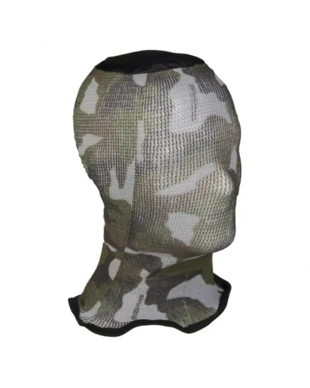 Mil-Tec Spando Headnet Woodland-Ελαστικό Δίχτυ Προσώπου - 51-Woodland Camo