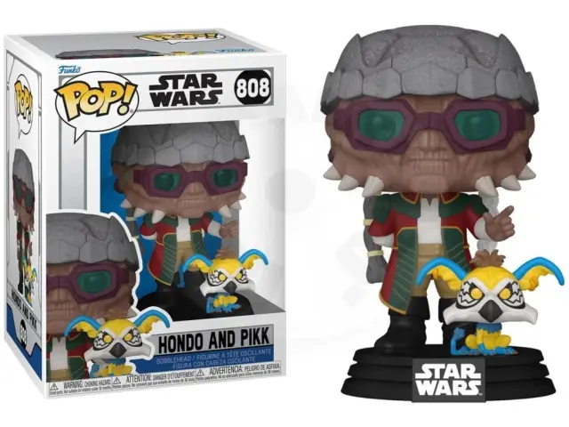 Φιγούρα Funko Pop! Star WarsThe Clone Wars - Hondo and Pikk #808 Bobble-Head Vinyl Figures 3