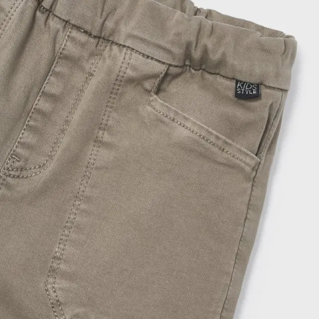 Baby 6 μηνών έως 4 ετών Παντελόνι jogger relaxed Better Cotton τρούφα - 3Ε 3