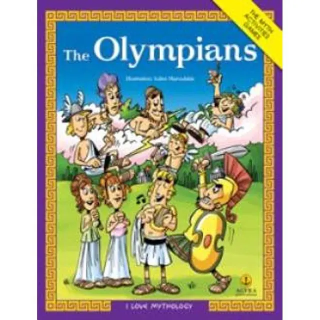 I Love Mythology The Olympians The Myth, Activities, Games