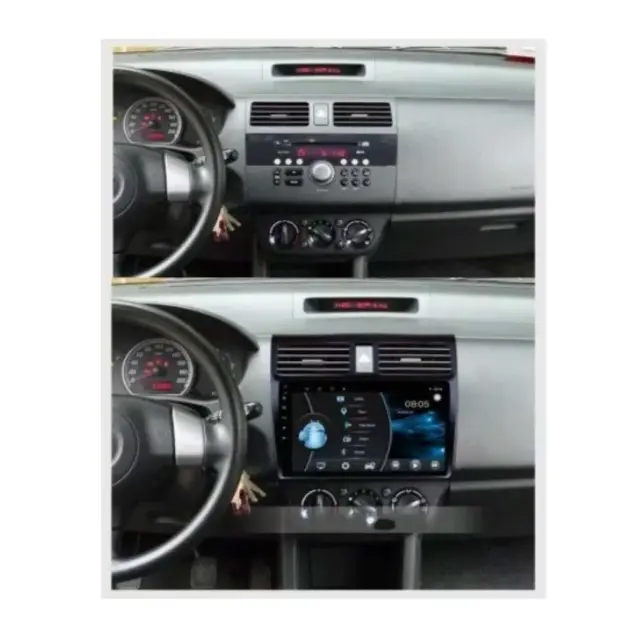 Οθόνη αυτοκινήτου Suzuki Swift 2008 10″ αφής + Δώρο κάμερα οπισθοπορείας 2