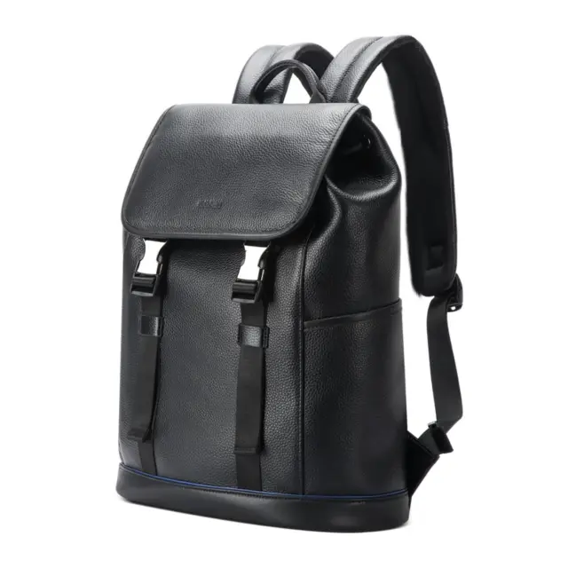 Δερμάτινο Σακίδιο πλάτης Αντικλεπτικό 24L Laptop 15,6” Bopai 61-123391 μαύρο - One Size