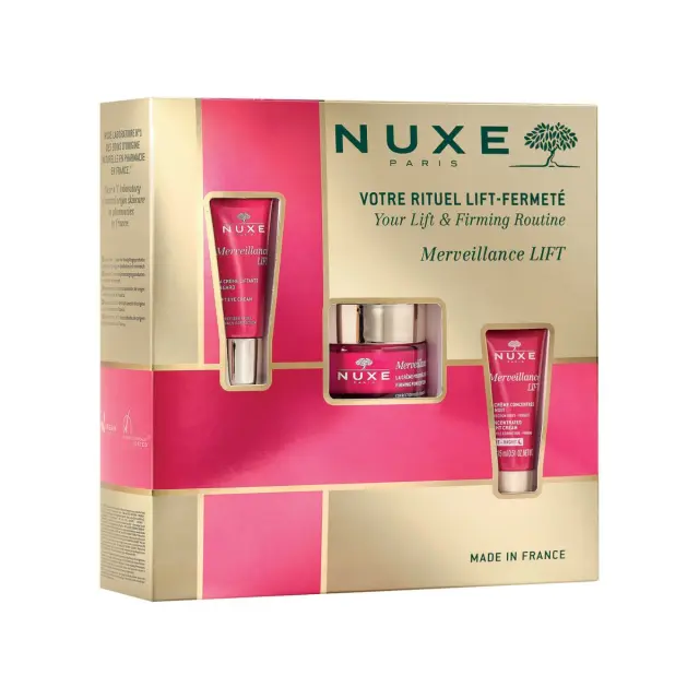 Nuxe Merveillance Lift Firming Powdery Cream 50ml + Firming Eye Cream 15ml + Concentrated Night Cream 15ml