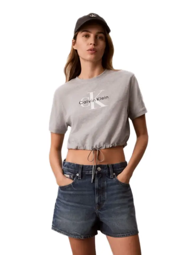 Calvin Klein γυναικείο κροπ t-shirt LV047G288G-1