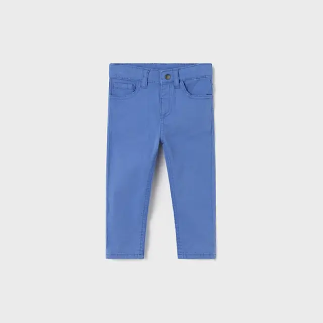 Baby 6 μηνών έως 4 ετών Παντελόνι slim fit από βιώσιμο βαμβάκι ωκεανός - 9M