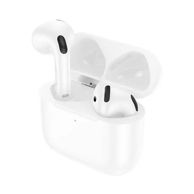 Hoco EW84 Earbud Bluetooth Handsfree Ακουστικά με Αντοχή στον Ιδρώτα και Θήκη Φόρτισης Λευκά 3