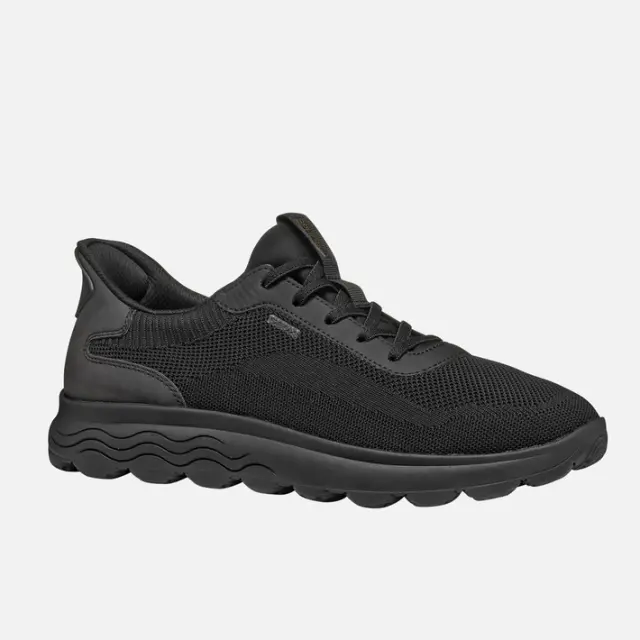 Ανδρικά Ανατομικά Sneakers Geox Spherica Plus U55MPA 06KEK C9999 Μαύρα Μαύρο - 45 2