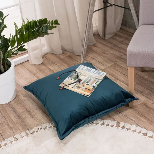 Μαξιλαροθήκη Velvet 13 TEORAN 65x65cm δαπέδου 3