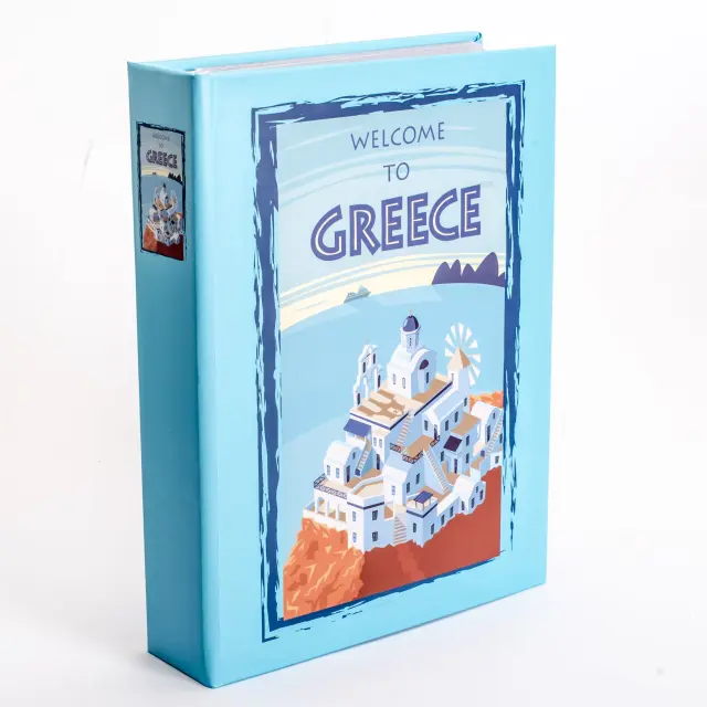 Άλμπουμ με θήκες για 200 φωτογραφίες 10×15 GREECE (11002)