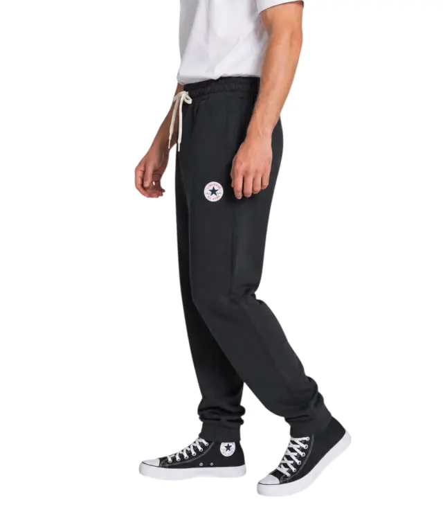 Converse - Ανδρικό Παντελόνι Φόρμας Chuck Patch Jogger CVM6B093-BLK Μαύρο 2