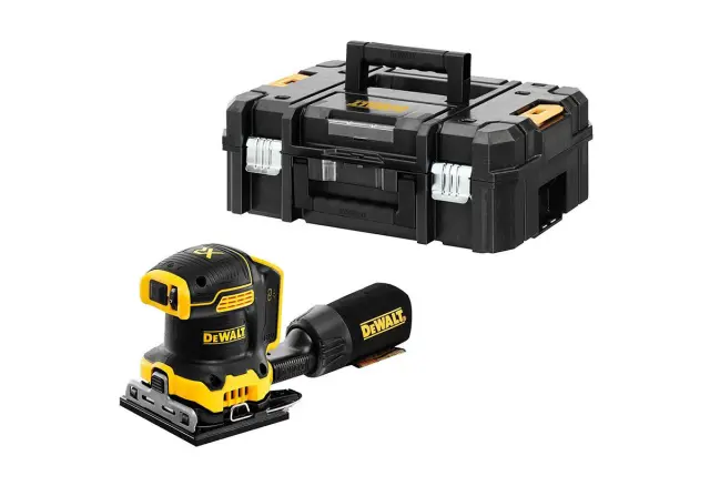 Random orbital sander 18V DCW200NT DEWALT 13500 OPM Black, Yellow 3