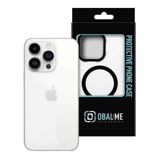 OBAL:ME Misty Keeper Cover for Apple iPhone 14 Pro Black 3