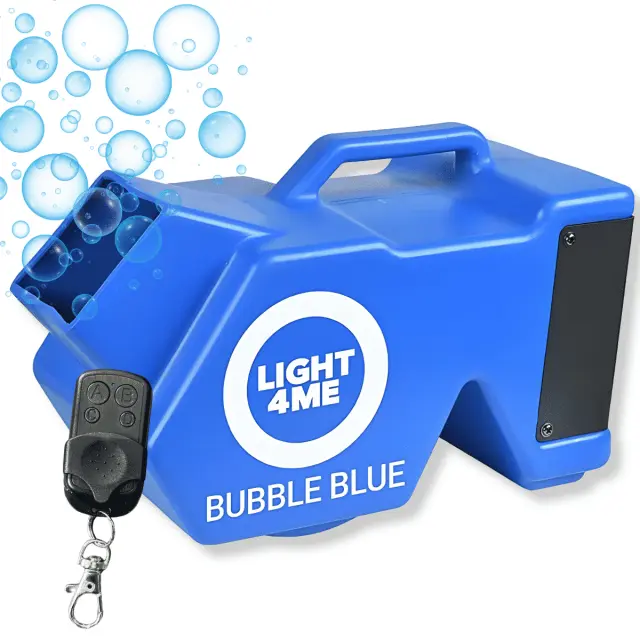 LIGHT4ME BUBBLE BLUE efficient bubble machine