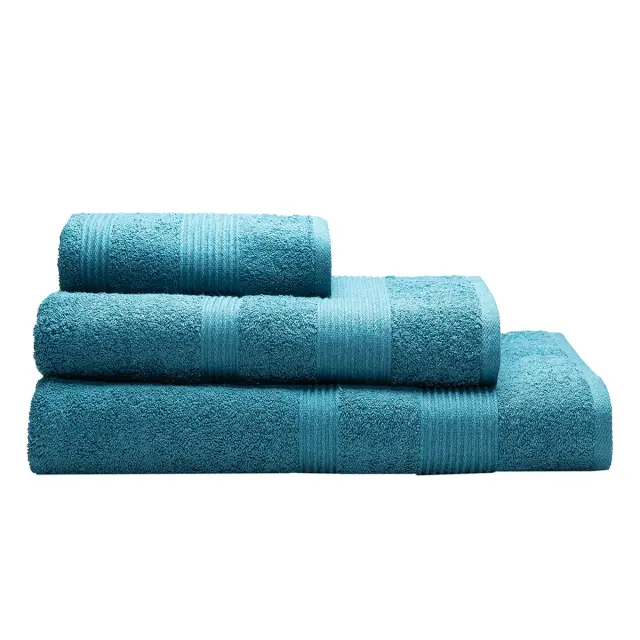 Πετσέτα Προσώπου 50x90 650gsm Beauty Home Euphoria 3400 100% βαμβακερό- Πετρόλ