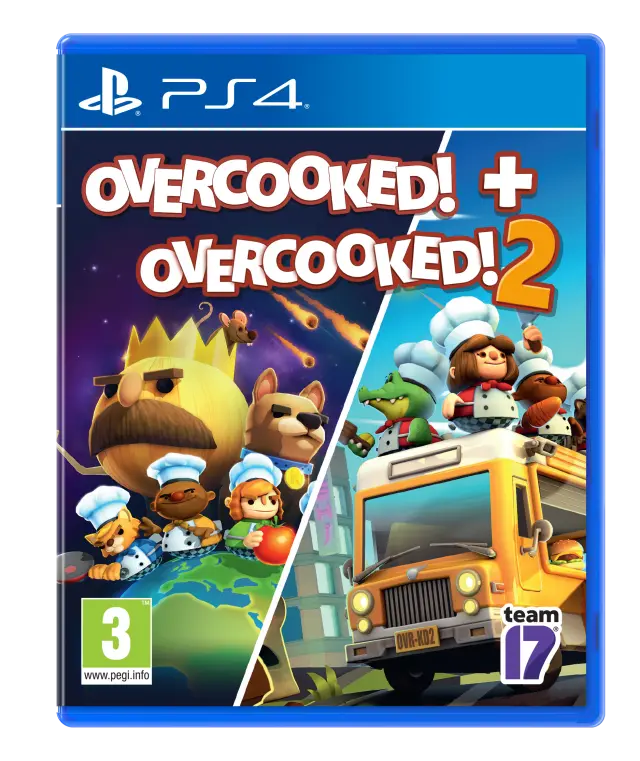 Overcooked + Overcooked 2 Double Pack - PlayStation 4