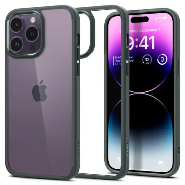 Spigen Ultra Hybrid iPhone 14 Pro Max Abyss Green