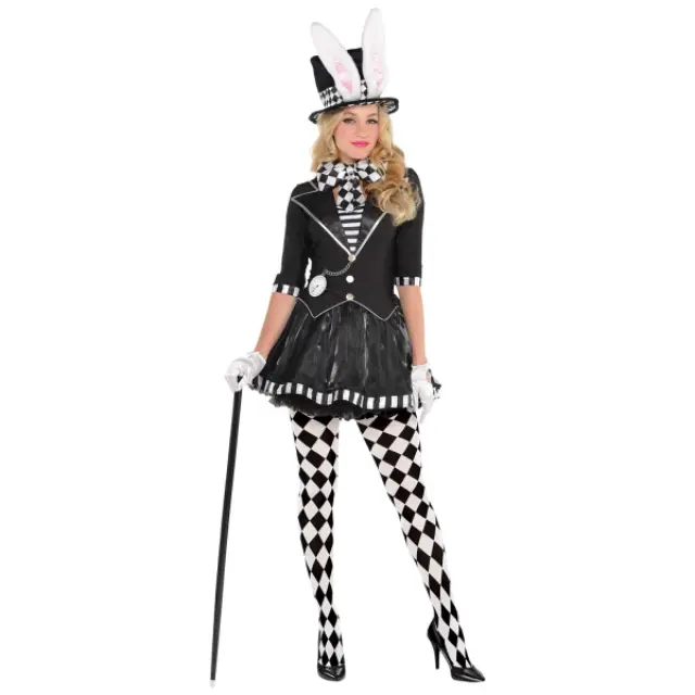Στολή Γυναικεία Dark Mad Hatter Size M/L