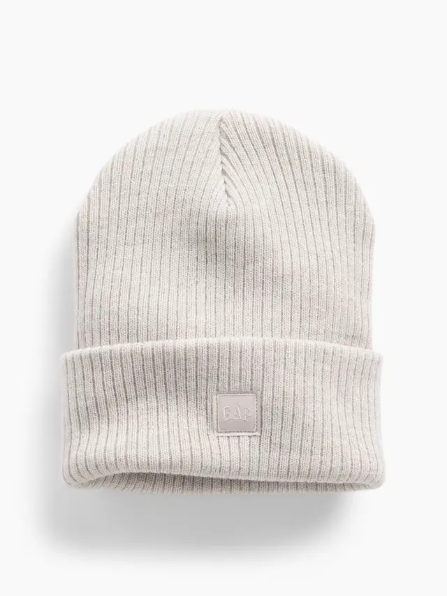 Παιδικός Σκούφος με Gap Λογότυπο Heather gray