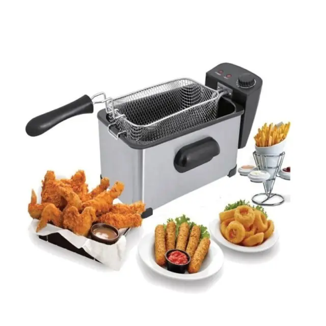 RAF Φριτέζα λαδιού inox 2000W 3.0L R.5299 - Deep Fryer 92011 3