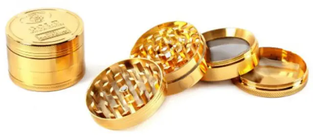 Grinder Τρίφτης 50mm Gold - 4 Parts