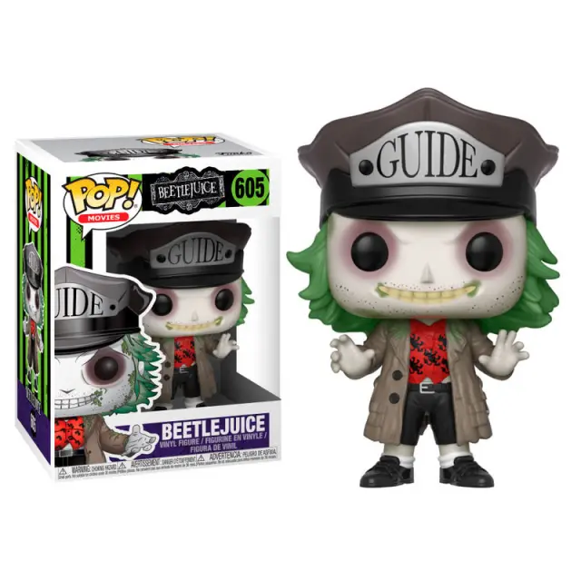 Φιγούρα Funko Pop! Movies: Beetlejuice - Beetlejuice Guide with Hat #605 Vinyl Figure