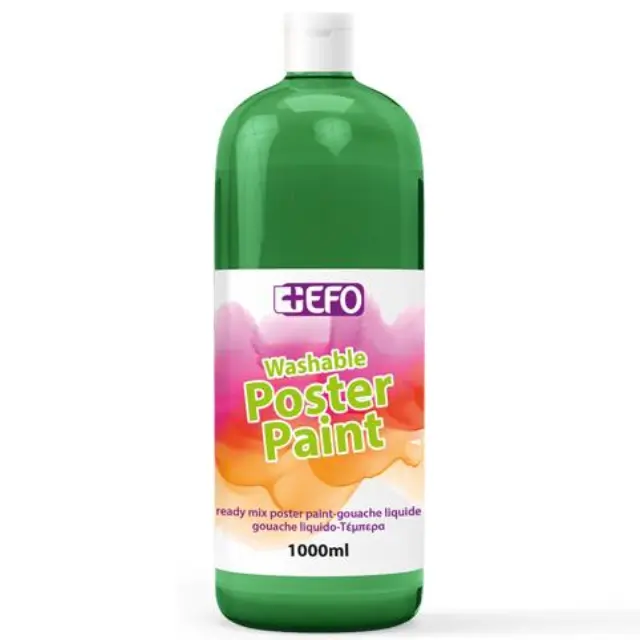 Τέμπερα +Efo 1000ml Πράσινο Σκούρο