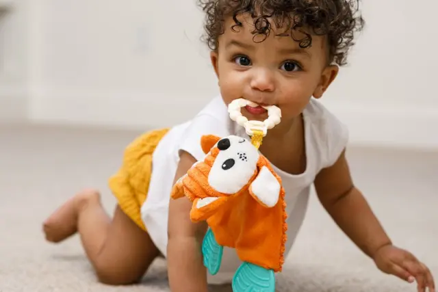 INFANTINO Go Gaga Cuddly Teether (fox New) 3