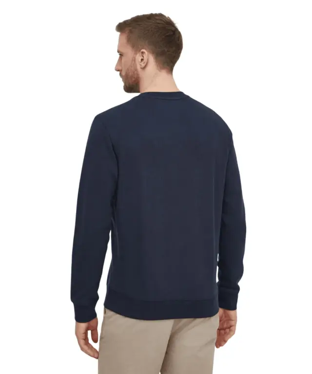 Hugo Boss - Ανδρικό Φούτερ Westart Cotton Terry 50509323-404 Μπλε Σκούρο 3