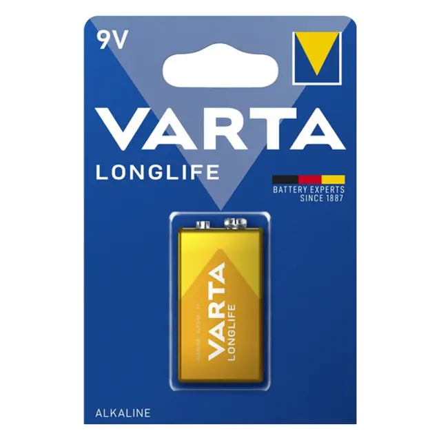 Μπαταρία Alkaline Varta Longlife 6LP3146 9V (1 τεμ.) N25794