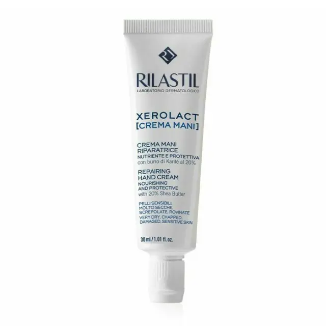 Rilastil Xerolact Repairing Αναπλαστική και Ενυδατική Κρέμα Χεριών 30ml