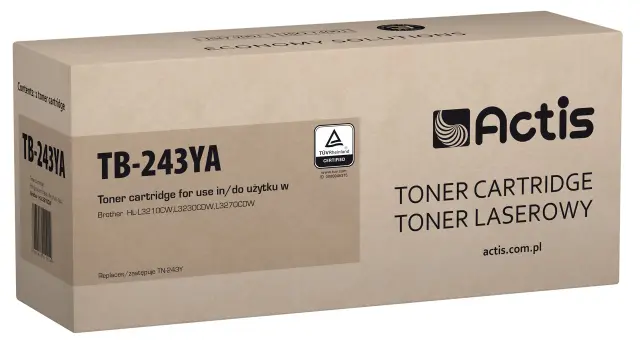 Actis TB-243YA toner (replacement for Brother TN-243Y Standard 1000 pages yellow)