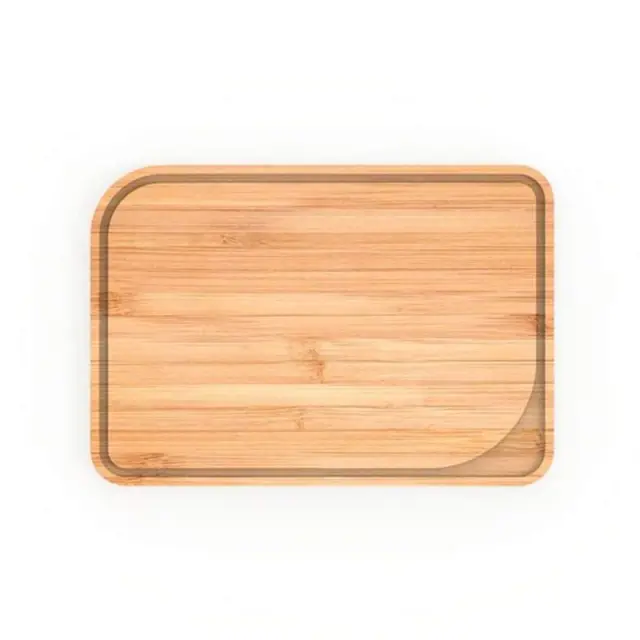 Pebbly Επιφάνεια Κοπής από Bamboo 26x18cm Natural