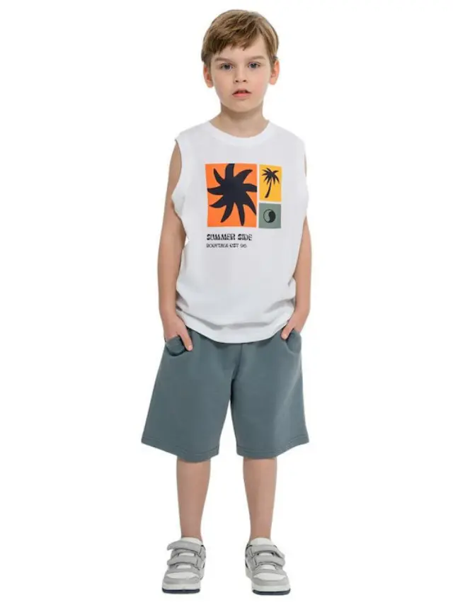 BodyTalk Boy's Set White 1261-755099 2
