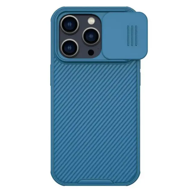 Nillkin Camshield Pro| Θήκη πλάτης για iPhone 14 Pro Max με προστασία για τις κάμερες, μπλε