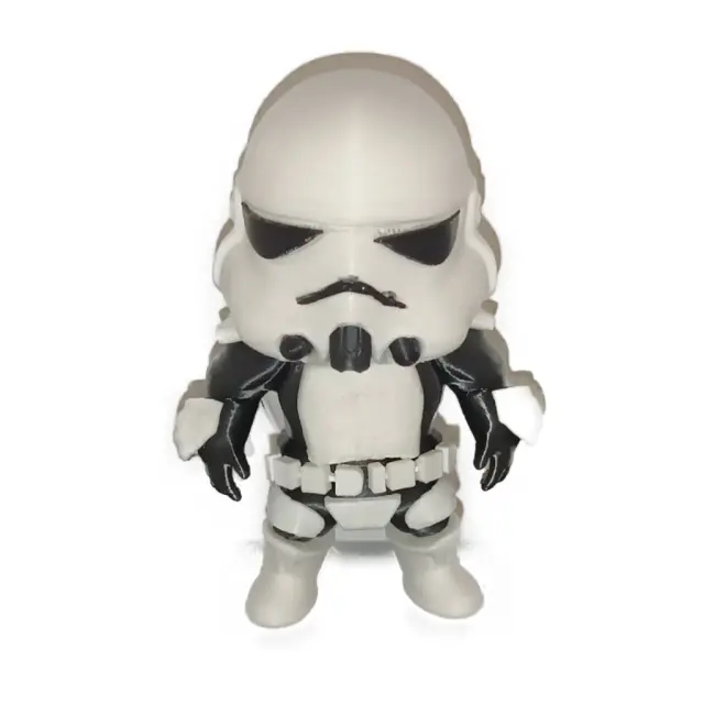 3D Printed Mini Starwars Stormtrooper - Handmade