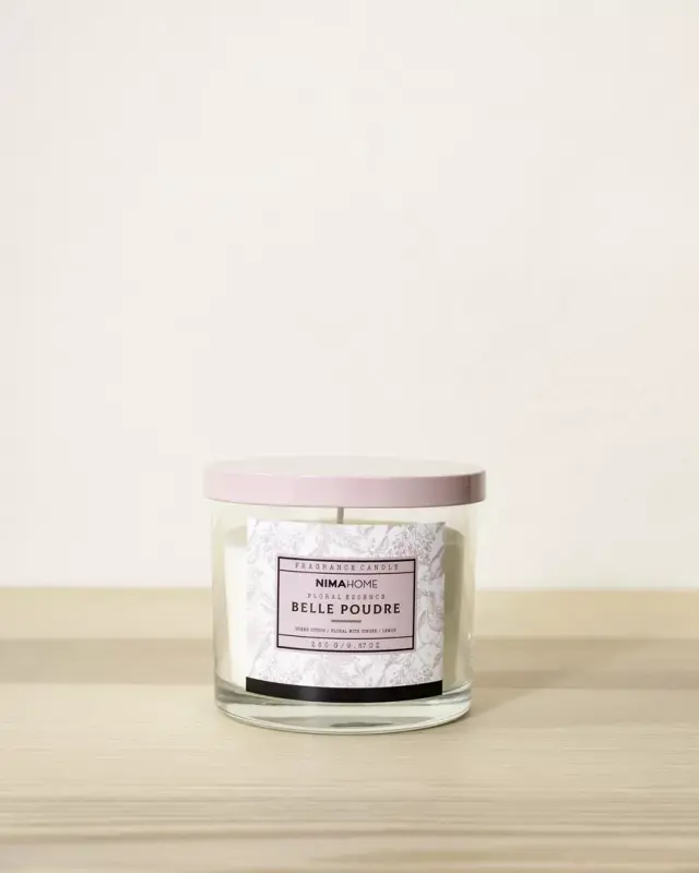 Αρωματικό Κερί Belle Poudre Ένα χρώμα Αρωματικό Κερί 280gr