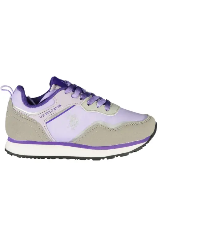 U.S. Polo Assn. - Γυναικεία Sneakers Nobik NOBIK010KCNH3-LIL-GR Λιλά