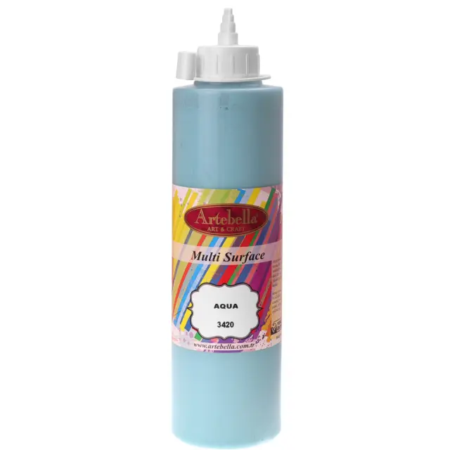 Artebella Ακρυλικό Χρώμα Multi Surface - 3420 Aqua - 500ml