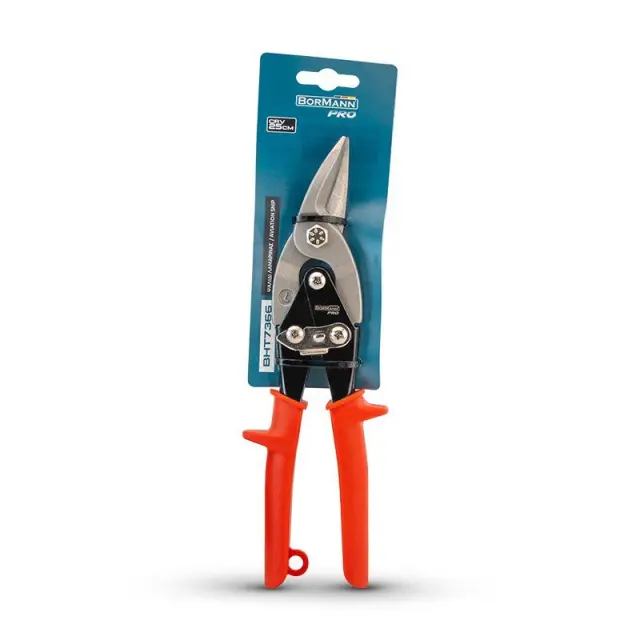 Bormann pro BHT7366 Ψαλίδι λαμαρίνας αριστερής κοπής 25cm(046844) 3