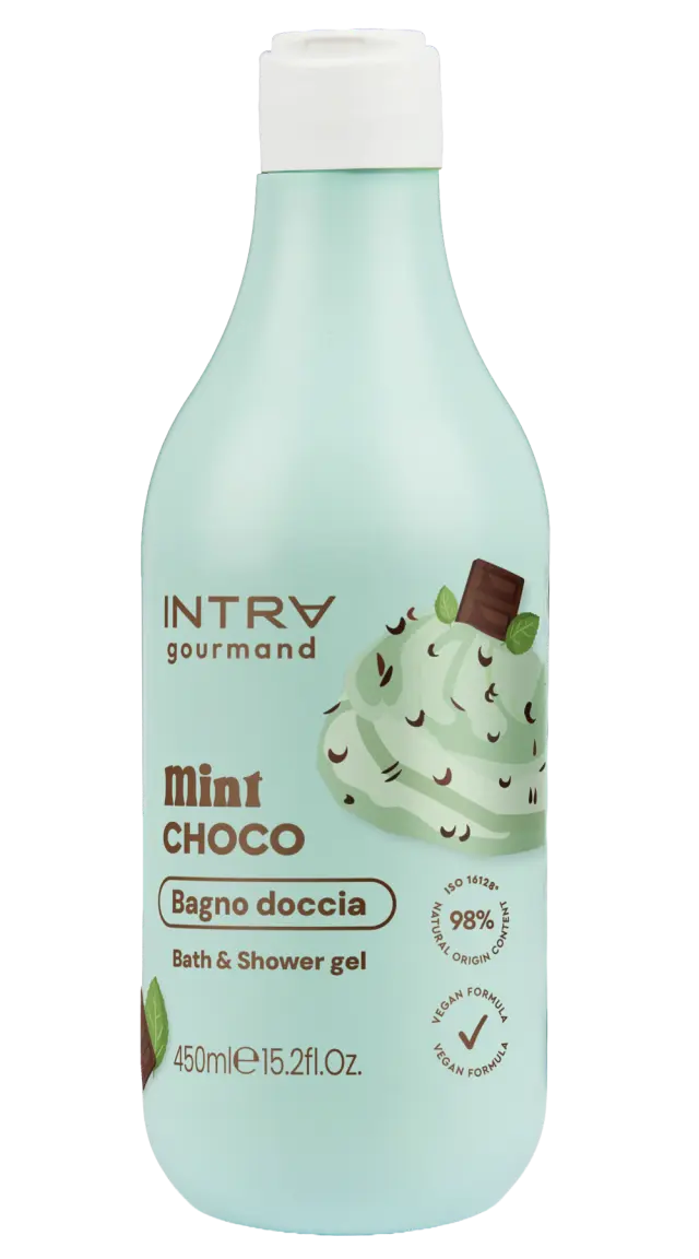 Intra Gourmand Mint Choco Μέντα Σοκολάτα Αφρόλουτρο Σώματος, 450ml