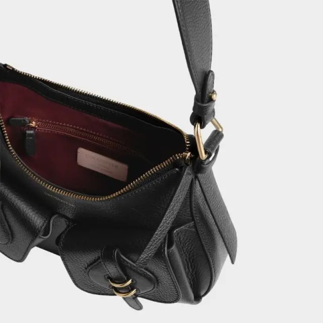 Coccinelle - Γυναικεία τσάντα Mavery Pocket Small E1VGK120201-001 Μαύρο 3