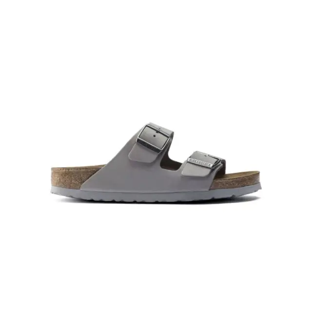 Birkenstock Πέδιλα Unisex δέρμα Nubuck Γκρί BIR/ARIZONA SOFT 1020973 D/GREY