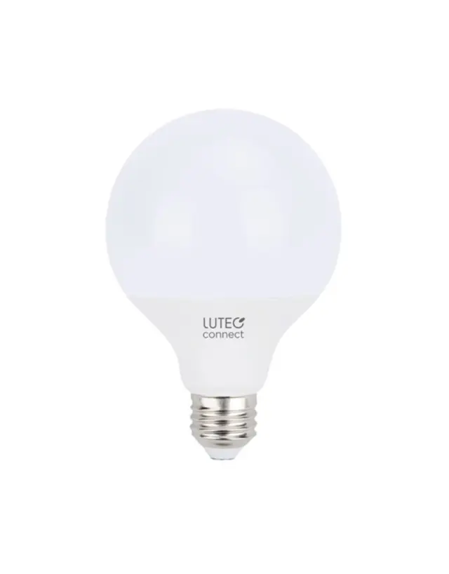 Έξυπνη λάμπα LED G100 E27 10,5W ρυθμιζόμενο λευκό 2700-6500Κ + RGB Lutec Connect