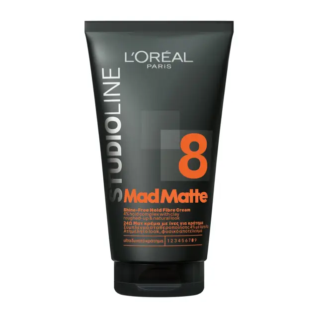 L'Oreal Paris Studio Line Mad Matte Gel Τζελ Μαλλιών Για Ματ Αποτέλεσμα 150ml