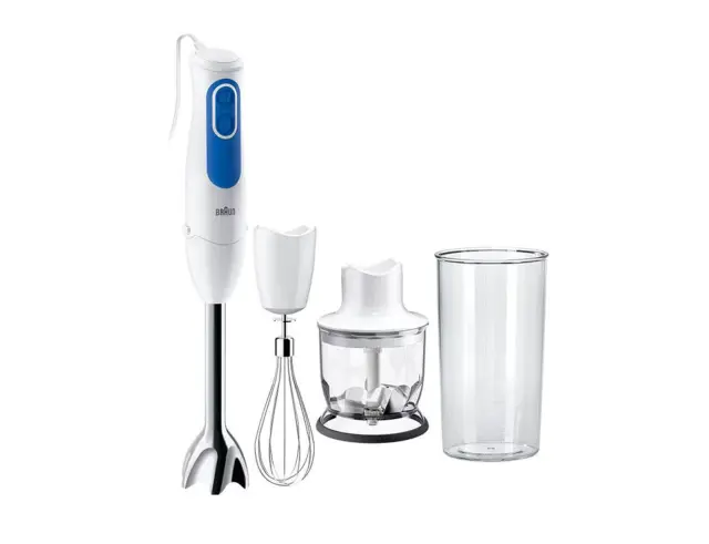 Ραβδομπλέντερ Braun MultiQuick 3 MQ3025WH με ισχύ 700W και 2 ταχύτητες MQ3025WH