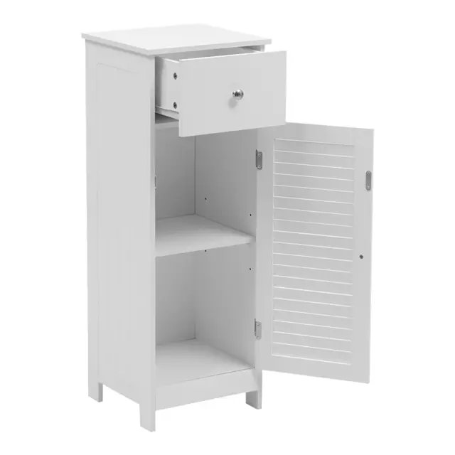 Ντουλάπι-στήλη Chesy pakoworld mdf λευκό 32x30x87εκ 2